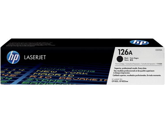 HP 126A / CE310A Black Original Toner DSHT310