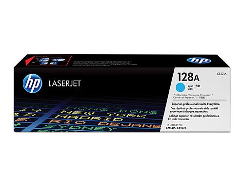 HP 128A / CE321A Cyan Original Toner DSHT321