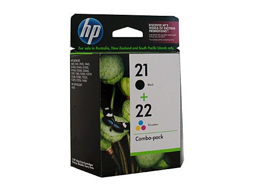 HP 21 + 22 / HP21/22 / HP 21/22 Value Pack Original Cartridge DSHI2122T