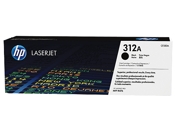 HP 312A / CF380A Black Original Toner DSHT312B