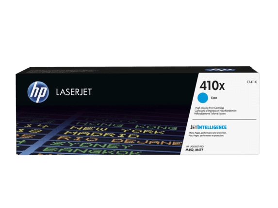 HP 410X / CF411X High Yield Cyan Original Toner DSHT410CX