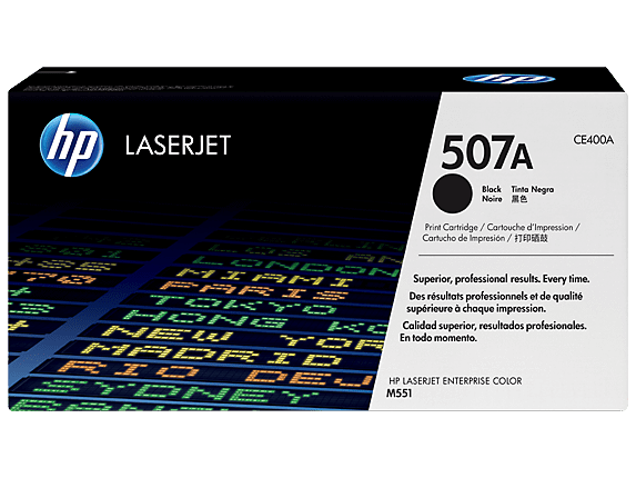 HP 507A / CE400A Black Original Toner DSHTCE400