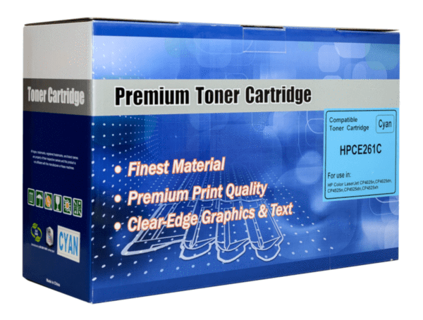 HP 648A / CE261A Cyan Remanufactured Compatible Toner FPICE261A