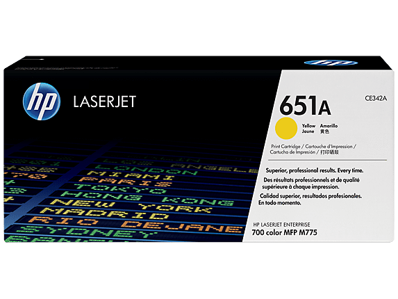 HP 651A / CE342A Yellow Original Toner DSHT342