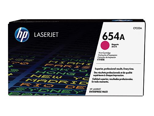 HP 654A CF333A Magenta LaserJet Toner DSHT654M