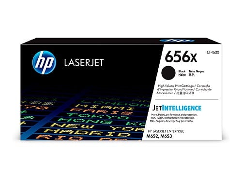 HP 656X Black LaserJet Toner Cartridge CF460X DSHT656BX