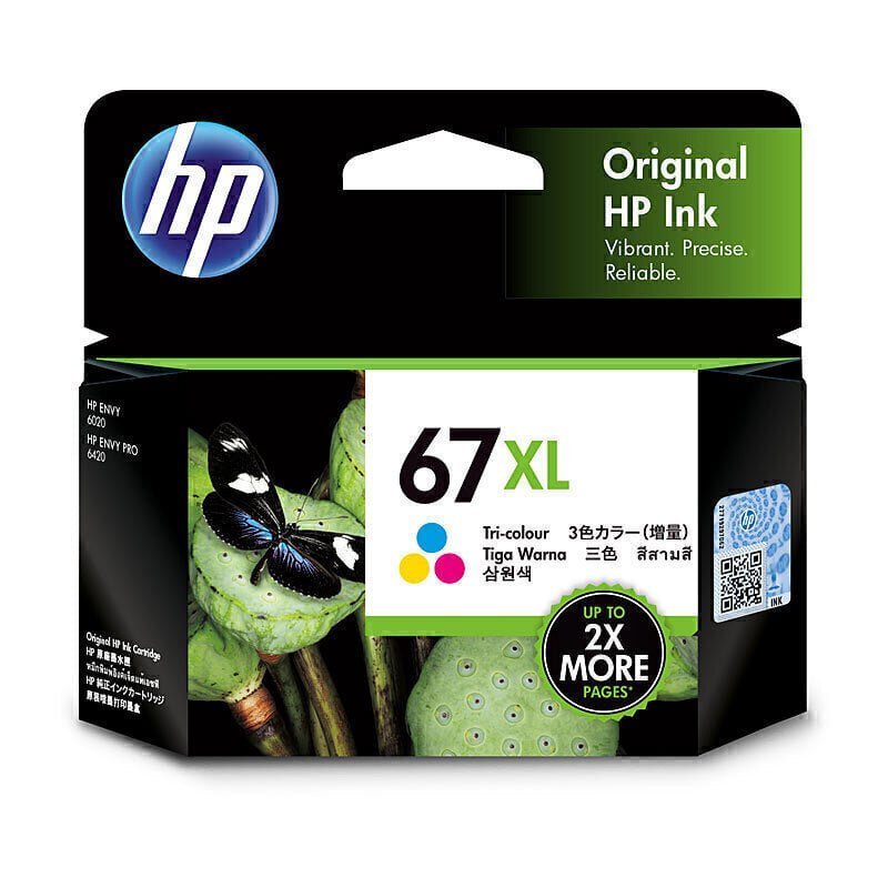 HP 67XL Tri Colour Genuine Ink (3YM58AA) | HP — Discount Office
