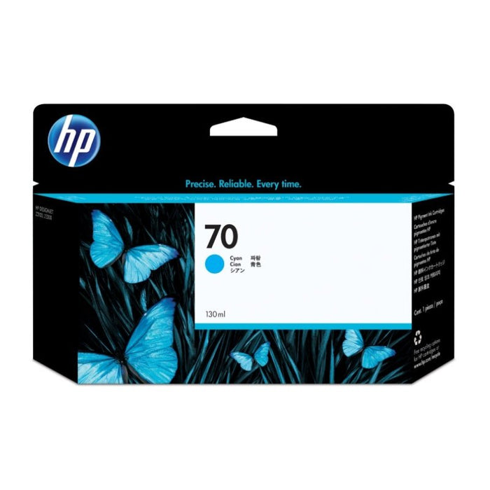 HP #70 130ml Cyan Ink  C9452A DSHI70C