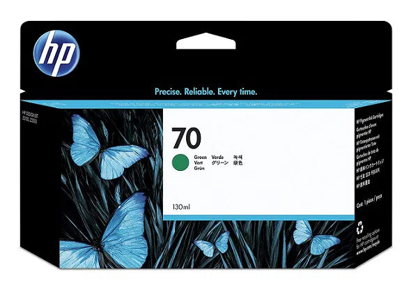 HP 70 Green Genuine Ink, 130ml (C9457A)