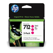 HP 712 Magenta Genuine Ink, 29ml, 3's Pack (3ED78A) DSHI7123M