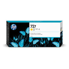 HP 727 300ml Yellow Ink Cartridge F9J78A, Original DSHI727300Y