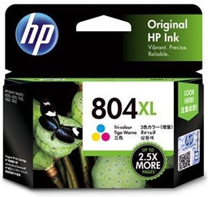 HP 804XL Tri-Colour High Yield Ink Cartridge DVHPJ0468