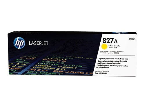 HP 827A Yellow Toner Cartrige, Original CF302A DSHT827Y