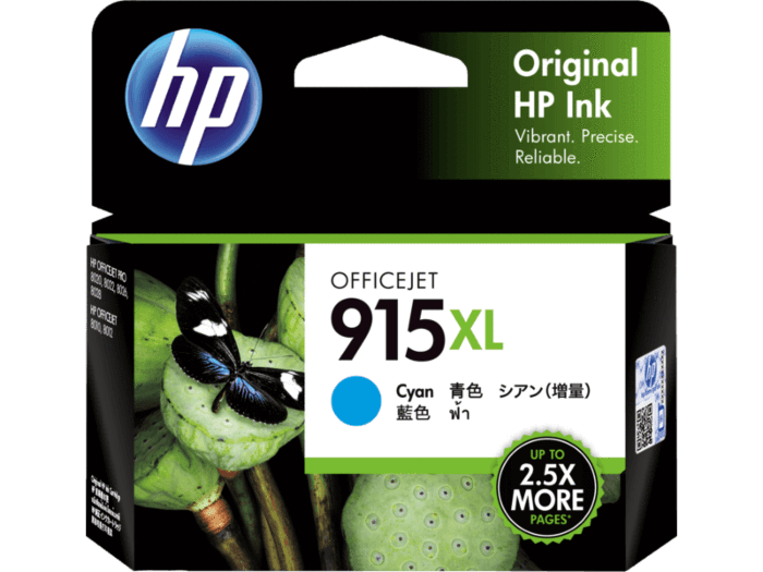 HP 915XL / HP915XL Cyan Original Cartridge DSHI915CXL