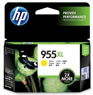 HP 955XL Yellow High Yield Ink Cartridge DVHPJ0293