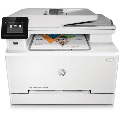 HP LaserJet Pro M283fdn Laser Multifunction Printer - Colour - Copier/Fax/Printer/Scanner - 21 ppm Mono/21 ppm Color Print - 600 x 600 dpi Print - Automatic Duplex Print - Up to 40000 Pages Monthly - 251 sheets Input - Colour Scanner - 1200 dpi Optical Sc IM4730668