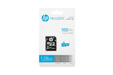 HP Micro SD 128GB Card, U1 High Speed Class 10 DSHPFUD1281U1BA