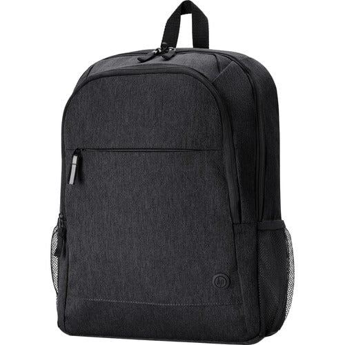 HP Prelude Pro Carrying Case Backpack for 15.6" Notebook, Black, TAA Compliant, Water Resistant, Bump Resistant, Scratch Resistant, Abrasion Resistant - Fabric Body, Shoulder Strap, Trolley Strap, Belt IM4892562