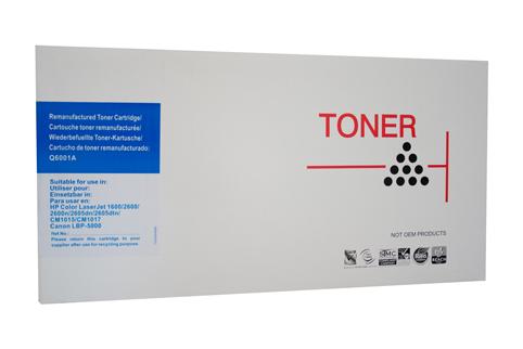 HP Q6001A #124A Remanufactured Cyan Toner DSWBHT6001