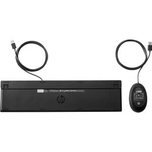 HP Wired Desktop 320MK Mouse And Keyboard - USB Cable - USB Cable Mouse - Optical - Compatible with Windows IM5035290