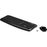 HP Wireless Keyboard and Mouse 300 - USB Wireless RF - Black - USB Wireless RF - 1600 dpi - Black - Internet Key, Email, Search Hot Key(s) - Symmetrical - AAA - Compatible with Windows IM4306837