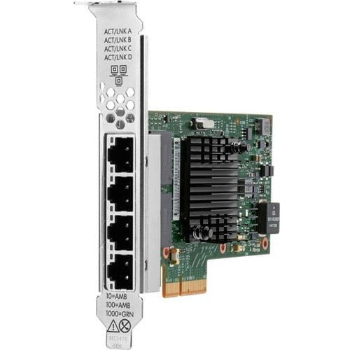 HPE Broadcom BCM5719 Ethernet 1Gb 4-port Base-T Adapter for HPE - PCI Express 2.0 - 128 MB/s Data Transfer Rate - 4 Port(s) - 4 - Twisted Pair - 1000Base-T - Plug-in Card IM5611227