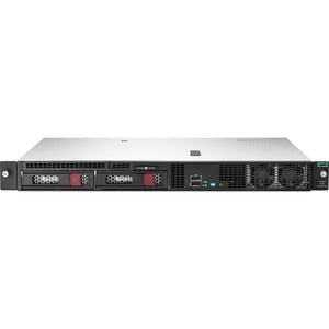 HPE ProLiant DL20 G10 Plus 1U Rack Server - 1 x Intel Xeon E-2314 2.80 GHz - 8 GB RAM - Serial ATA Controller - Intel C256 Chip - 1 Processor Support - 128 GB RAM Support - Matrox G200 Up to 16 MB Graphic Card - Gigabit Ethernet - 2 x LFF Bay(s) - 1 x 290 IM5500450