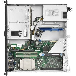 HPE ProLiant DL20 G10 Plus 1U Rack Server - 1 x Intel Xeon E-2314 2.80 GHz - 8 GB RAM - Serial ATA Controller - Intel C256 Chip - 1 Processor Support - 128 GB RAM Support - Matrox G200 Up to 16 MB Graphic Card - Gigabit Ethernet - 2 x LFF Bay(s) - 1 x 290 IM5500450