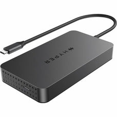 Hyper HyperDrive Next Dual 4K HDMI 7 Port USB-C Hub - for Notebook/Monitor/Headphone/Microphone - USB Type C - 2 Displays Supported - 4K - 3840 x 2160 - 4 x USB Ports - 1 x USB Type-A Ports - USB Type-A - 3 x USB Type-C Ports - USB Type-C - 2 x HDMI Ports IM5785588