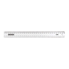 Icon 30cm Clear Narrow Ruler x 25 pieces FPIRULER02
