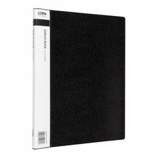 Icon A4 Display Book 10 Pocket Black FPIF300