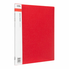 Icon A4 Display Book 10 Pocket Red FPIF302