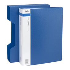Icon A4 Display Book 100 pocket with Case Blue FPIF366