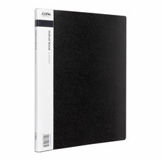 Icon A4 Display Book 20 Pocket Black FPIF310