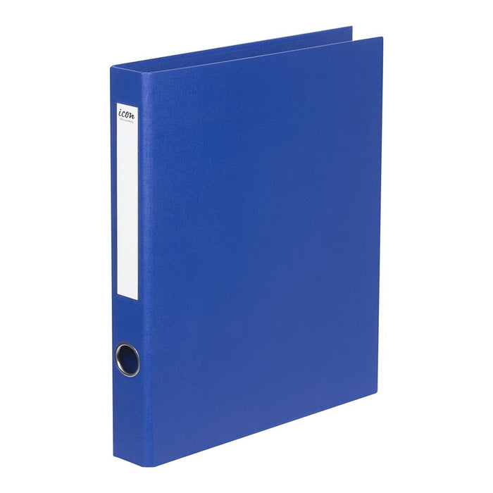 Icon A4 Linen-Look Ring Binder 2/26mm - Royal Blue FPIF241