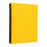 Icon A4 Refillable Display Book 20 Pocket Yellow FPIF374