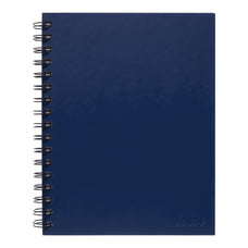 Icon A5 200 pages Hard Cover Spiral Bound Notebook - Blue Cover x 3's pack FPISNBHC003