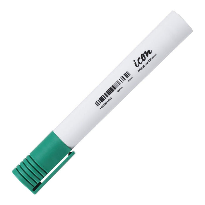 Icon Bullet Tip Whiteboard Marker Green x 12's pack FPIWMGRN