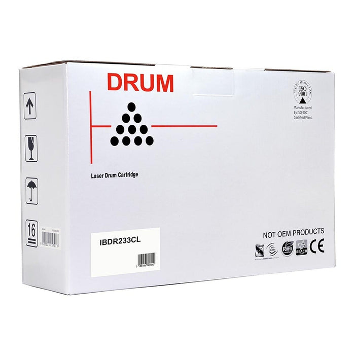 Icon Compatible Brother DR233CL Drum Unit,  B, C, M, Y, Pack of 4 FPIBDR233CL