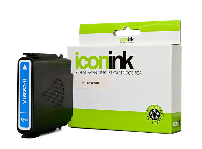 Icon Compatible HP 88 Cyan High Capacity Ink Cartridge (C9391A) FPIHP88C