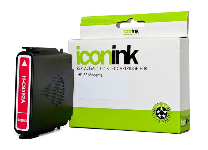 Icon Compatible HP 88 Magenta High Capacity Ink Cartridge (C9392A) FPIHP88M