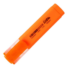 Icon Highlighter Chisel Tip Orange x 6's pack FPIHLORG