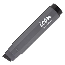 Icon Jumbo Tip Permanent Marker Black x 6's pack FPIJMBLK