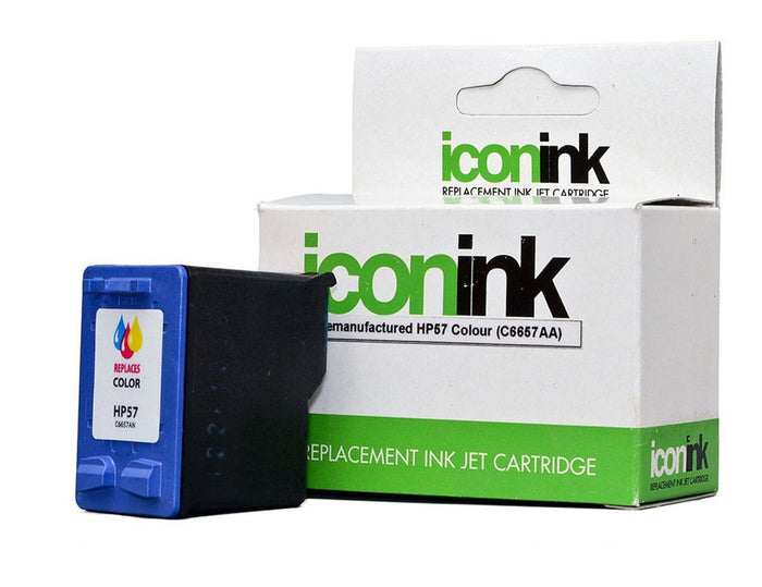 Icon Remanufactured HP 57 C6657A Colour Ink Cartridge (C6657AA) FPIHP57