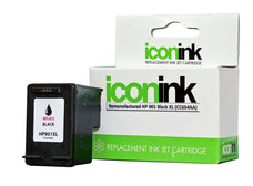 Icon Remanufactured HP 901 Black XL Ink Cartridge (CC654A) FPIHP901B