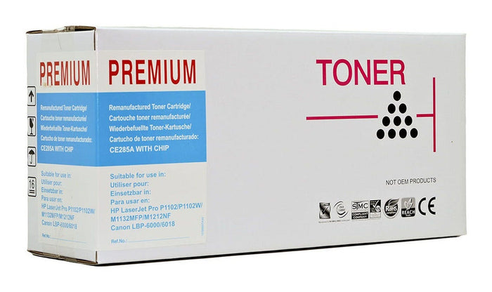 Icon Remanufactured HP CE285A Black Toner Cartridge FPICE285AR