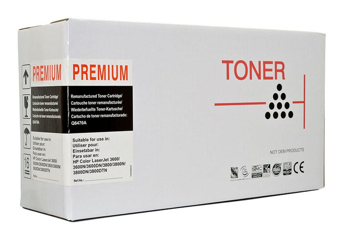 Icon Remanufactured HP Q6470A / CART 317 / CART 311 Black Toner FPIQ6470A