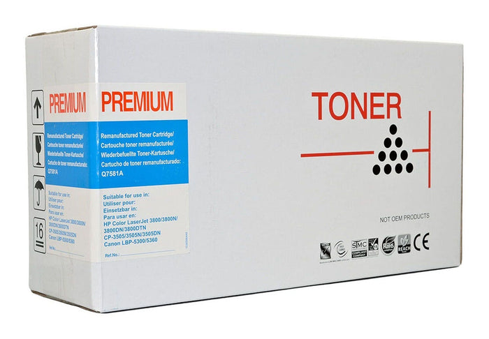 Icon Remanufactured HP Q7581A/Canon CART311C Cyan Toner Cartridge FPIQ7581A