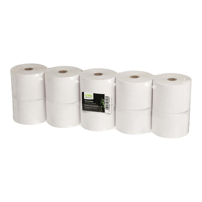 Icon Thermal Rolls 57mm x 75mm, Pack of 10 FPITR57X75