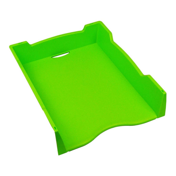 Italplast A4 Document Letter Tray Lime FPI45FLE